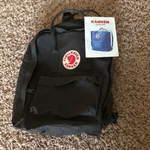Brown Fjallraven Kanken Backpack